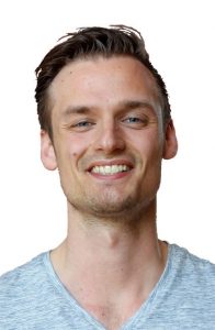 Op deze foto zie je Derek Westra