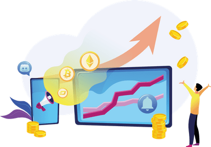 Op deze foto zie je de Crypto Signals van Patrick Suiker en Derek Westra